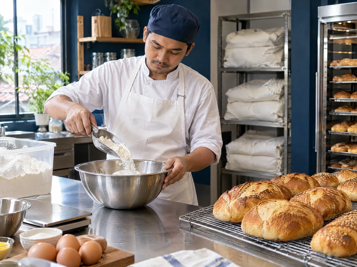 Ilustrasi Food Service, Bakery & Café